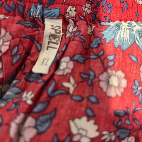 Spell Folktown Skirt in Wine - XL - Picture 12 of 14